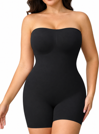 Novalux Off-Shoulder Bandeau Shapewear Bodysuit